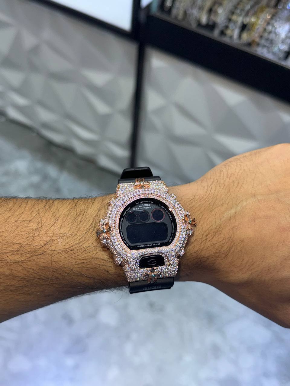 VVS Moissanite Strap Watch