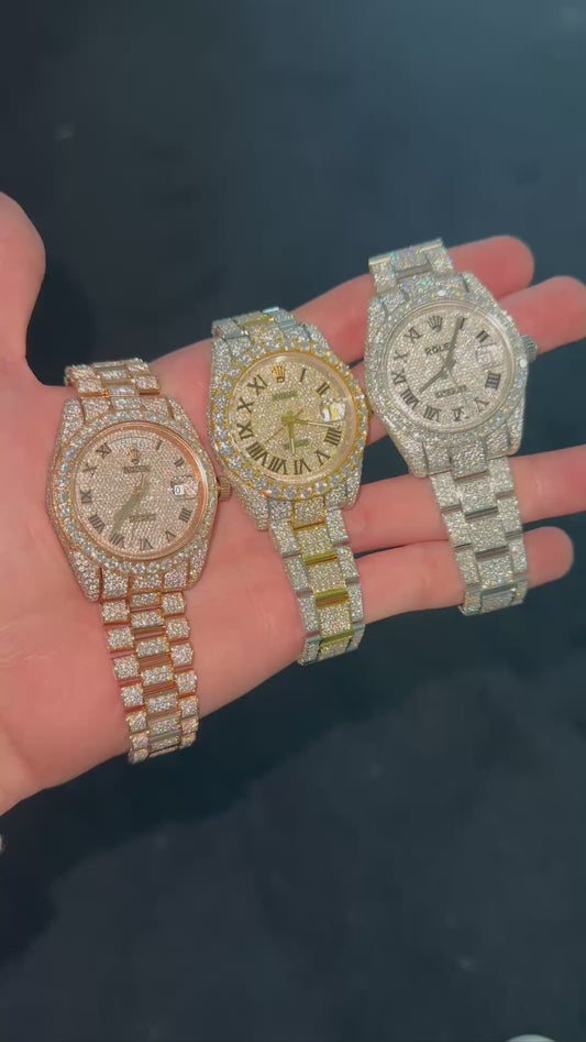 VVS Bustdown Watch