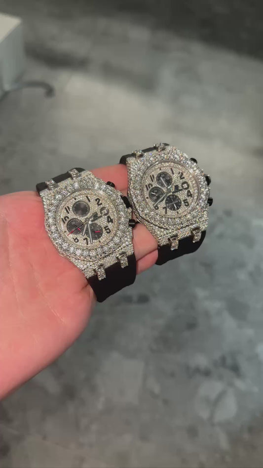 VVS Moissanite Strap Watch