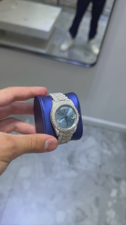 VVS Bustdown Watch