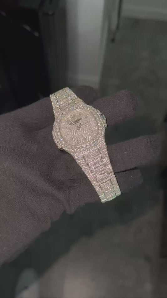 VVS Bustdown Watch