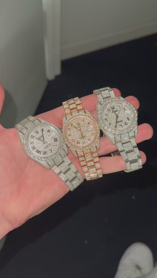 VVS Bustdown Watch