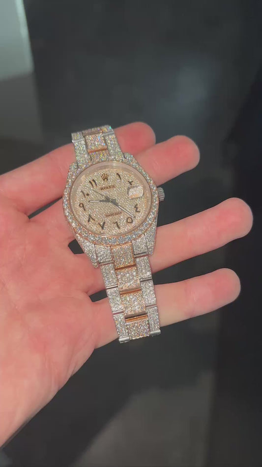 VVS Bustdown Watch